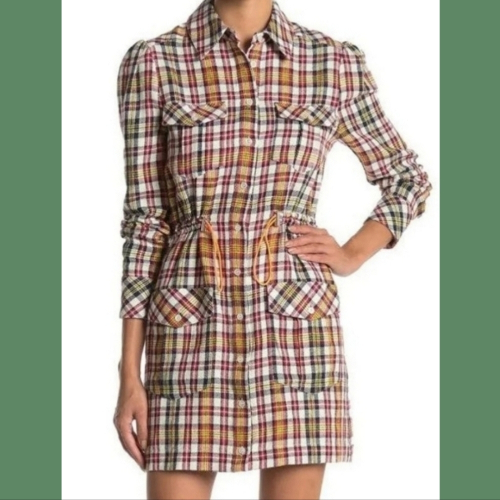 Veronica Beard Corine Plaid Dress